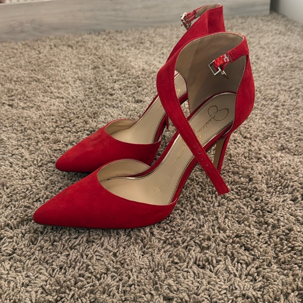 Jessica Simpson Red Heels
